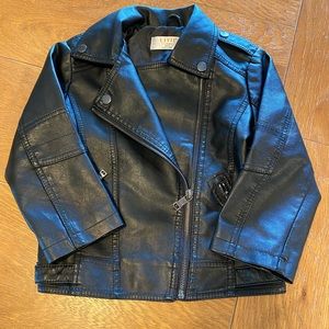 Toddler Leather Jacket Size 3T-4T